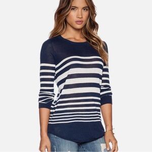 Splendid Stiped Lightweight Sweater